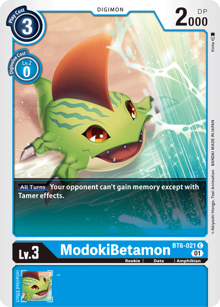 ModokiBetamon, Double Diamond · BT6-021