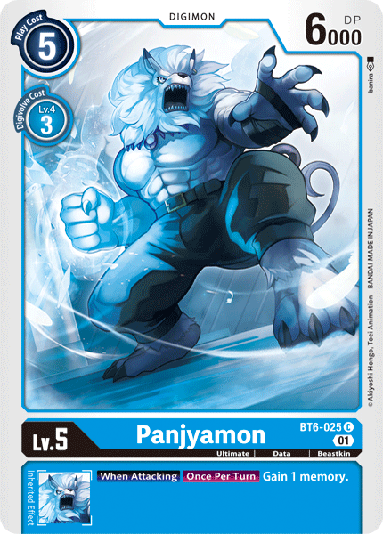 Panjyamon, Double Diamond · BT6-025
