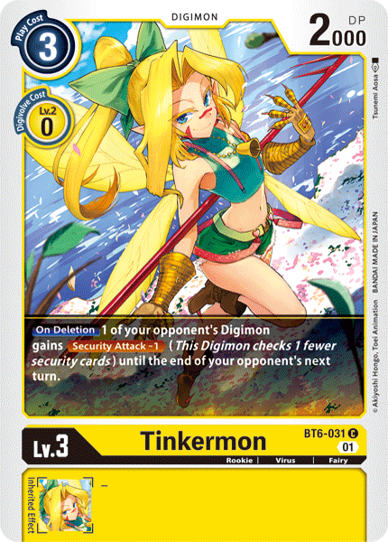 Tinkermon, Double Diamond · BT6-031