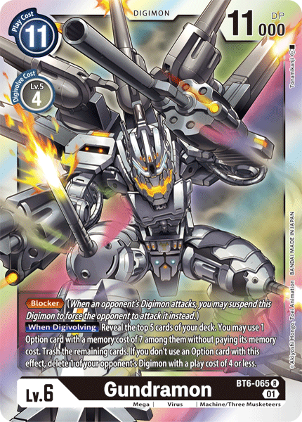 Gundramon, Double Diamond · BT6-065
