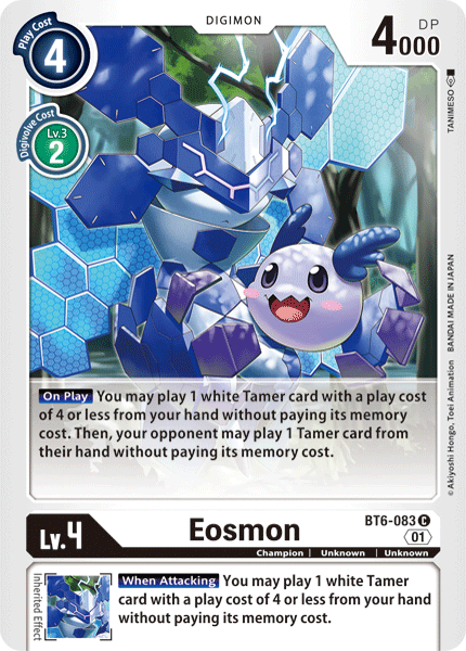 Eosmon, Double Diamond · BT6-083