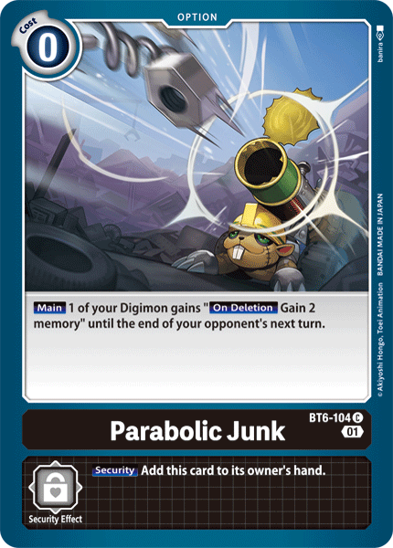 Parabolic Junk, Double Diamond · BT6-104