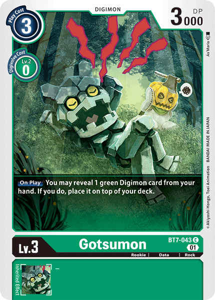Gotsumon, Next Adventure · BT7-043