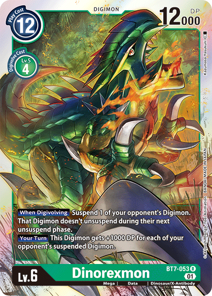 Dinorexmon, Next Adventure · BT7-053