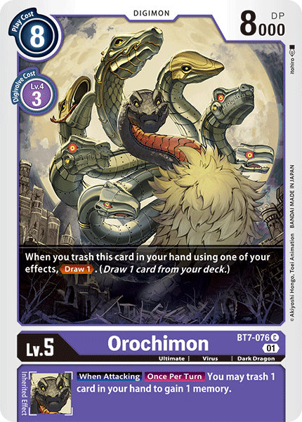 Orochimon, Next Adventure · BT7-076