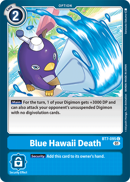 Blue Hawaii Death, Next Adventure · BT7-095