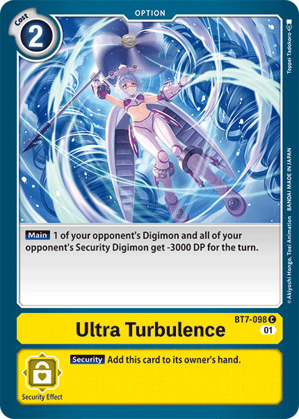 Ultra Turbulence, Next Adventure · BT7-098