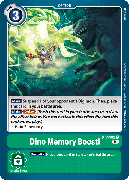 Dino Memory Boost!, Next Adventure · BT7-102