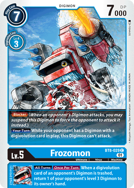 Frozomon, New Awakening · BT8-029