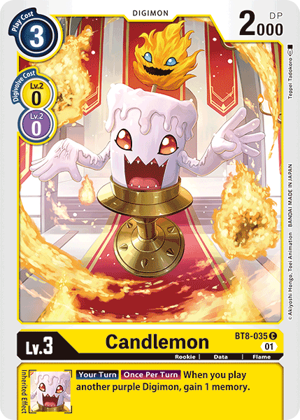 Candlemon, New Awakening · BT8-035