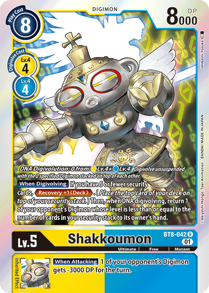 Shakkoumon, New Awakening · BT8-042