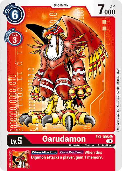 Garudamon, Classic Collection · EX1-006