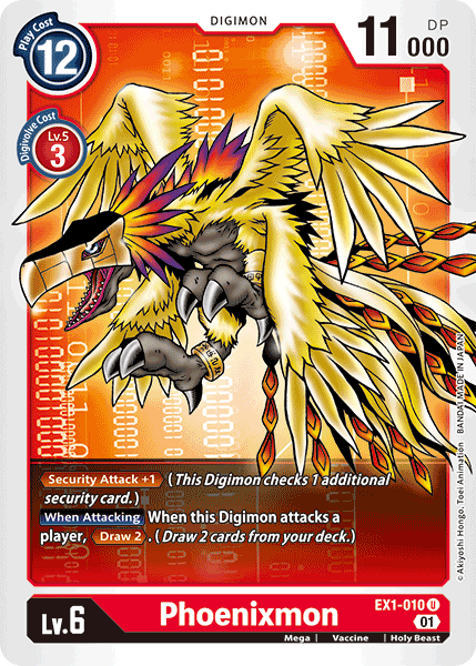 Phoenixmon, Classic Collection · EX1-010