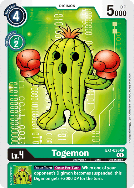 Togemon, Classic Collection · EX1-036