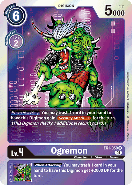 Ogremon, Classic Collection · EX1-059
