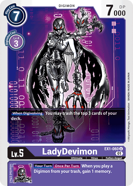 LadyDevimon, Classic Collection · EX1-060
