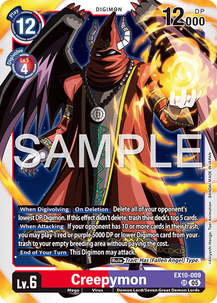 Creepymon, Sinister Order · EX10-009