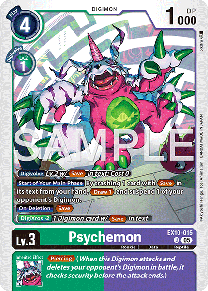 Psychemon, Sinister Order · EX10-015