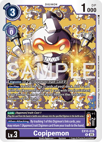 Copipemon, Sinister Order · EX10-038