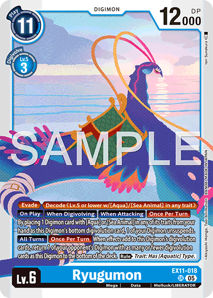 Ryugumon, Dawn of Liberator · EX11-018