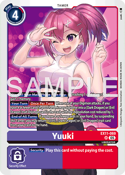 Yuuki, Dawn of Liberator · EX11-069