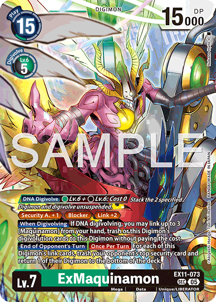 ExMaquinamon, Dawn of Liberator · EX11-073