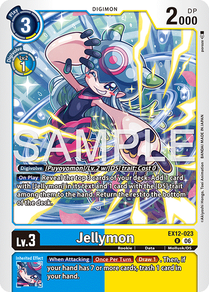 Jellymon, Digital World Shambala · EX12-023