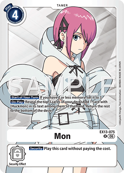 Mon, Chivalrous XIII · EX13-075