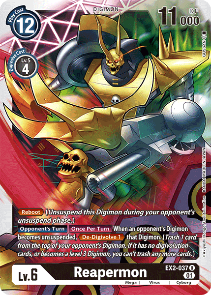 Reapermon, Digital Hazard · EX2-037