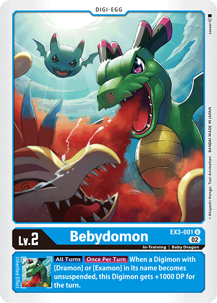 Bebydomon, Draconic Roar · EX3-001