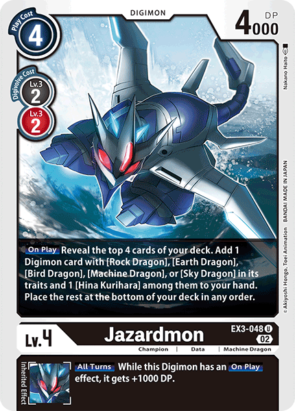 Jazardmon, Draconic Roar · EX3-048