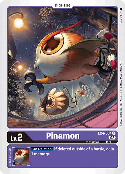 Pinamon, Alternative Being Booster · EX4-004