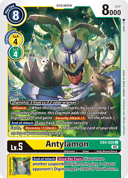 Antylamon, Alternative Being Booster · EX4-029