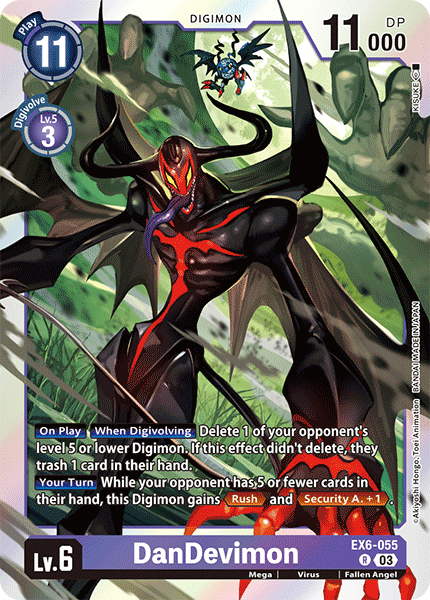 DanDevimon, Infernal Ascension · EX6-055