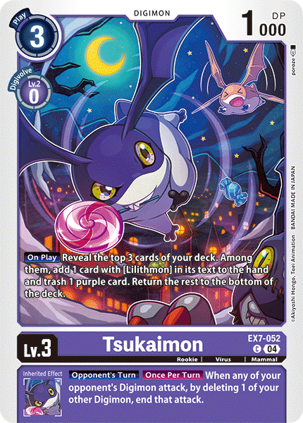 Tsukaimon, Digimon LIBERATOR · EX7-052