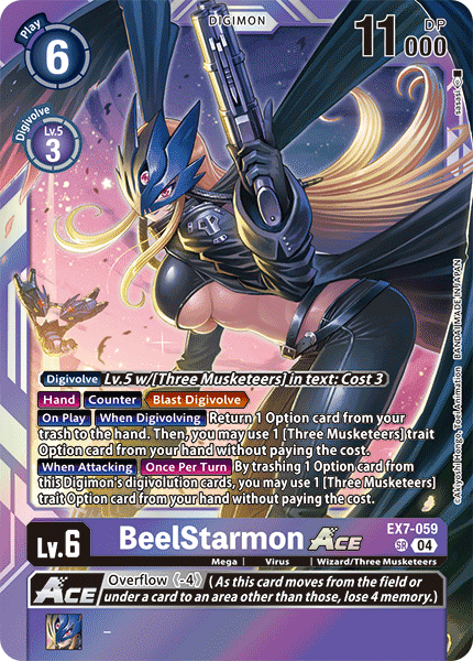 BeelStarmon ACE, Special Limited Set · EX7-059