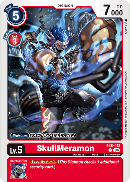 SkullMeramon, Chain of Liberation · EX8-013