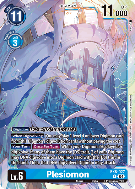Plesiomon, Chain of Liberation · EX8-027