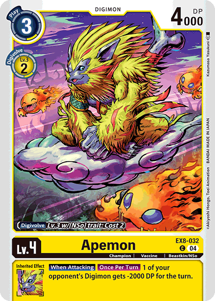 Apemon, Chain of Liberation · EX8-032