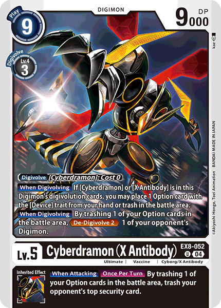 Cyberdramon, Chain of Liberation · EX8-052