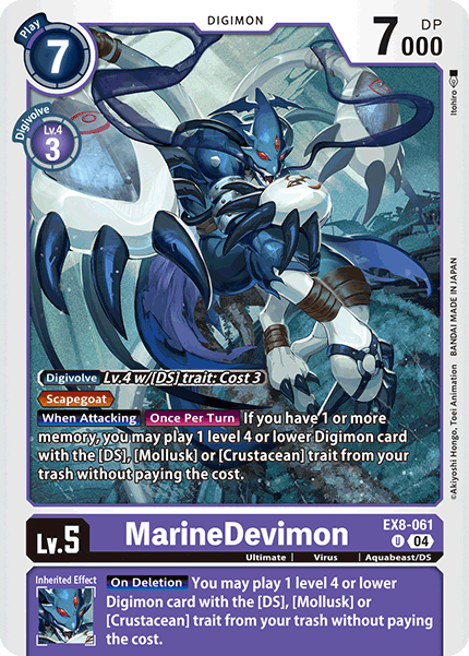 MarineDevimon, Chain of Liberation · EX8-061