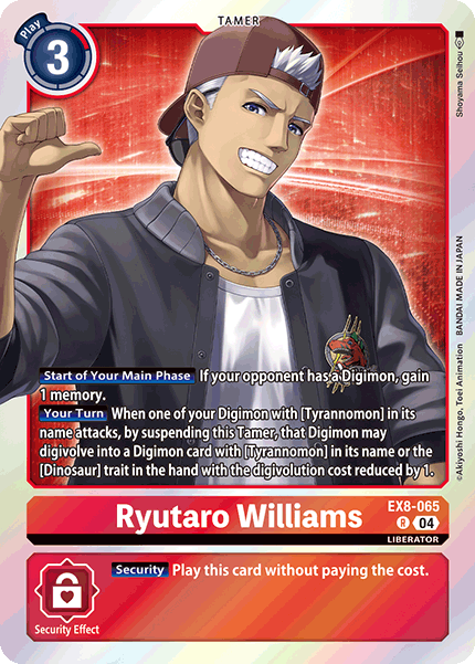 Ryutaro Williams, Chain of Liberation · EX8-065