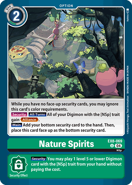 Nature Spirits, Chain of Liberation · EX8-069