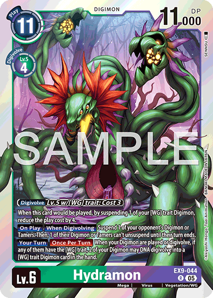 Hydramon, Versus Monsters · EX9-044