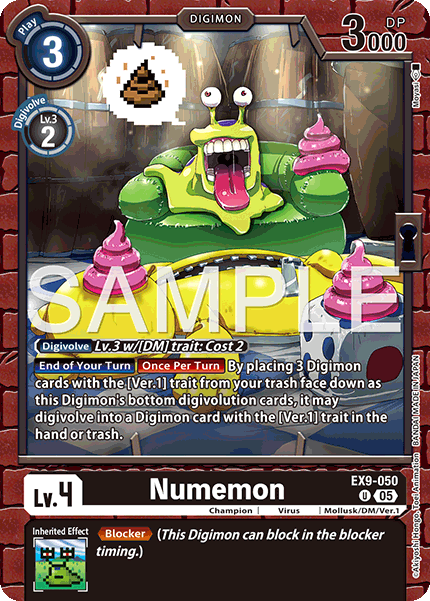 Numemon, Versus Monsters · EX9-050