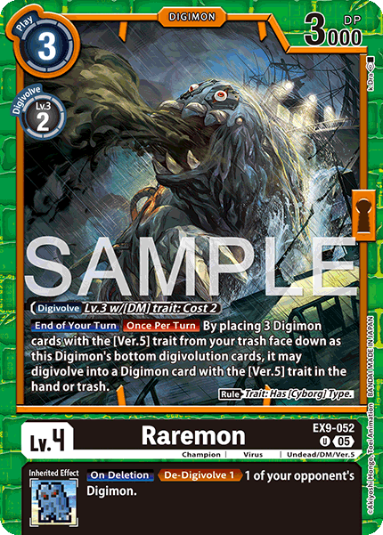 Raremon, Versus Monsters · EX9-052