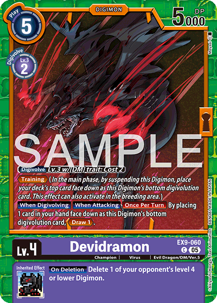 Devidramon, Versus Monsters · EX9-060