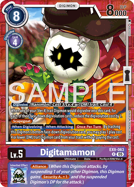 Digitamamon, Versus Monsters · EX9-063