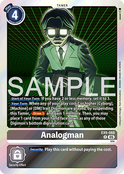 Analogman, Versus Monsters · EX9-068