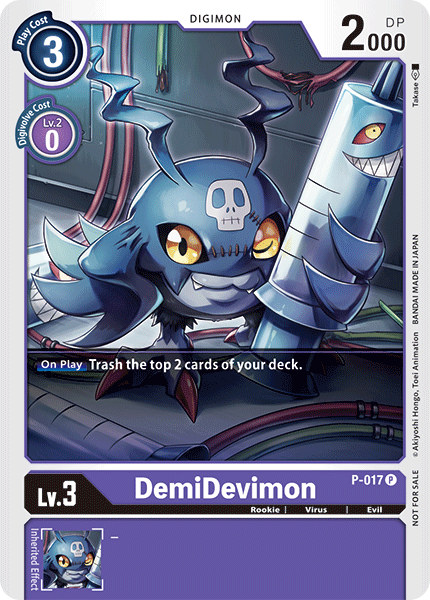 DemiDevimon, Resurgence Booster · P-017